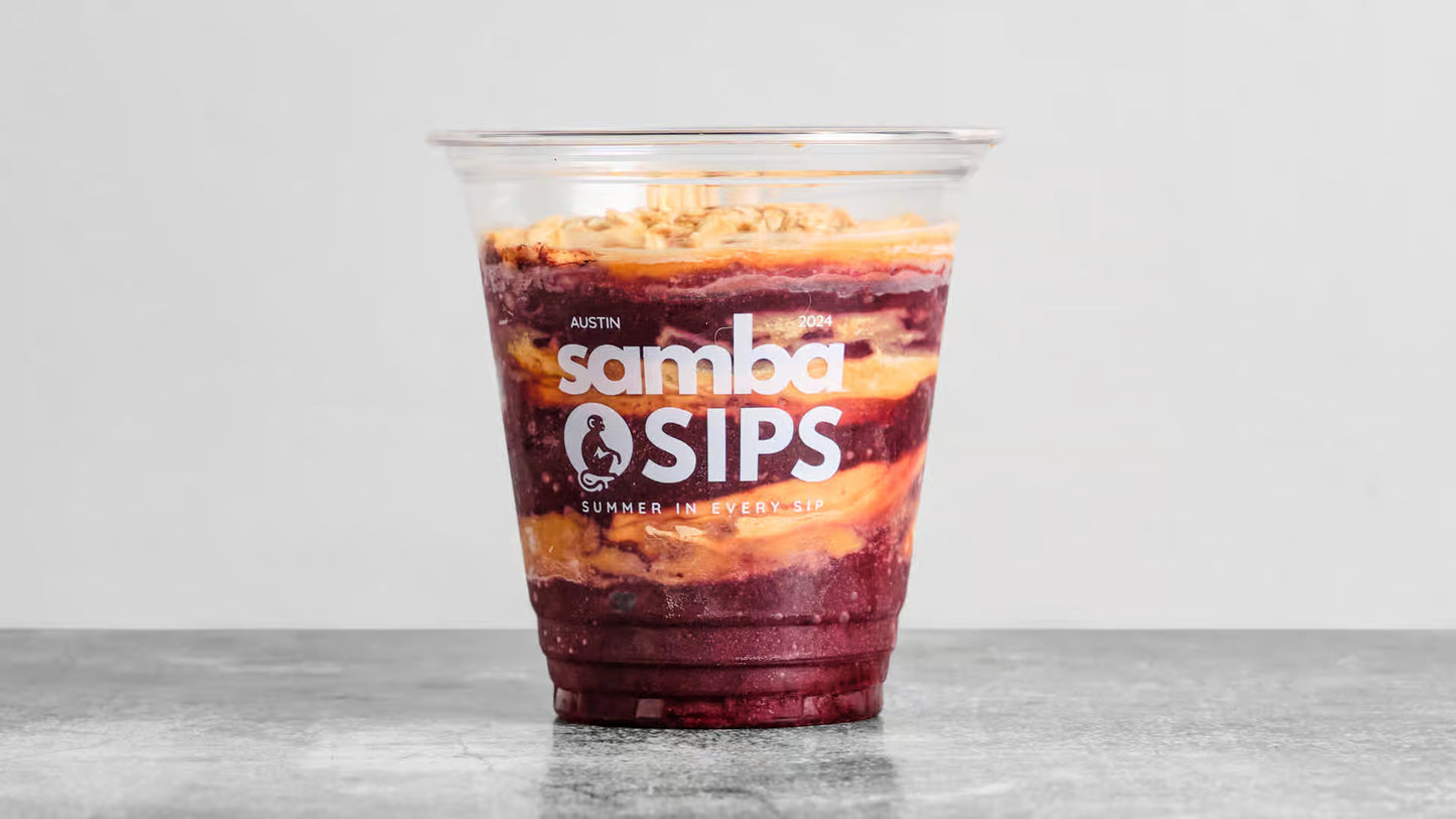 Samba Sips 12 oz Açaí Bowl